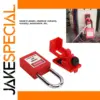 Red Clamp Circuit Breaker Lock Set for Molded Cases