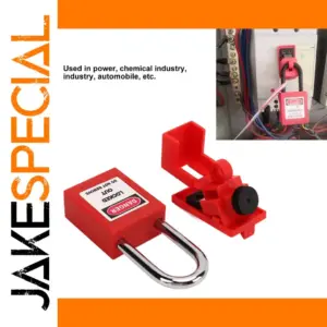Red Clamp Circuit Breaker Lock Set for Molded Cases