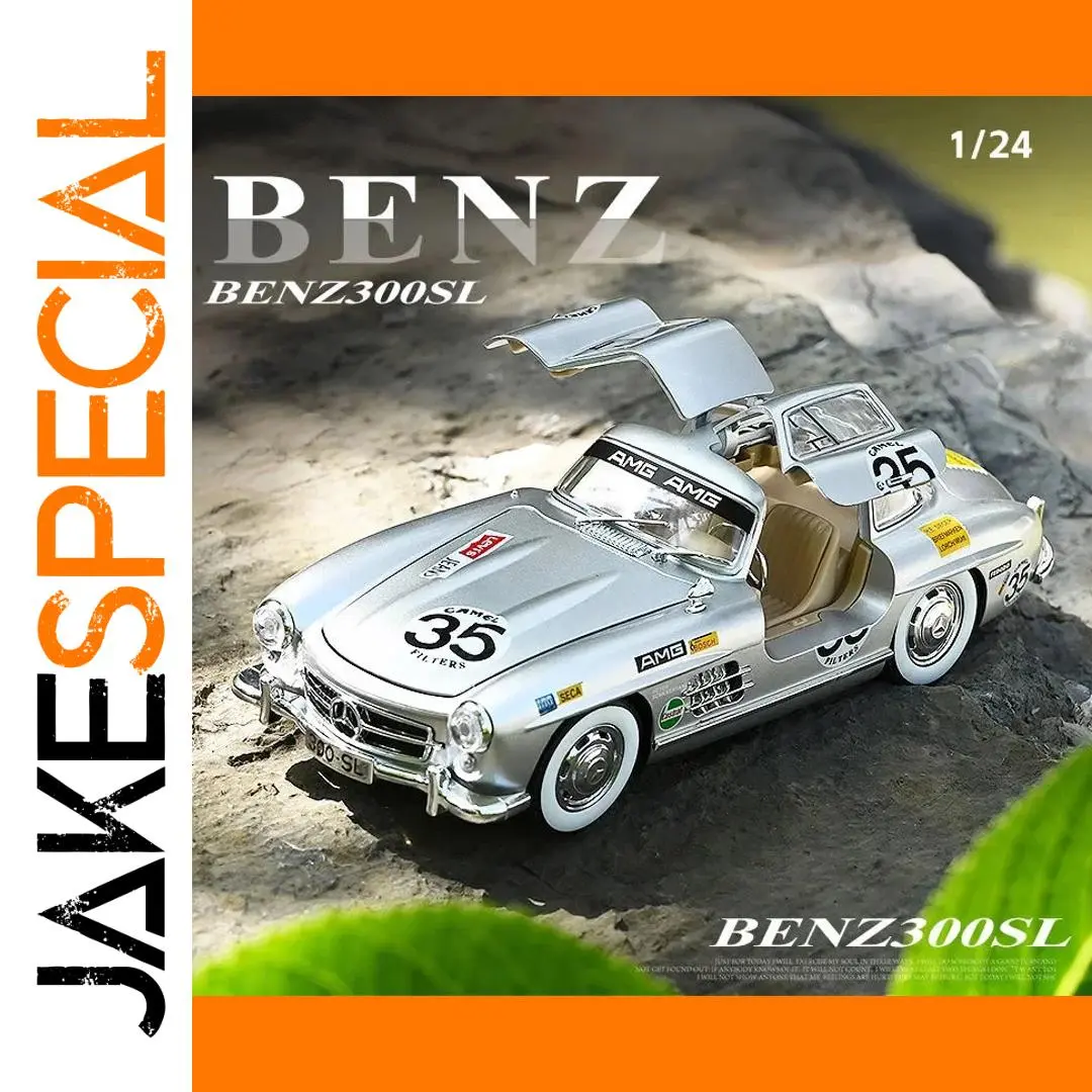 Mercedess Benz 300SL 1:24 Scale Model 1 Mercedess Benz 300SL 1:24 Scale Model