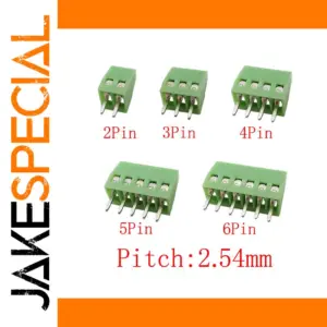 Mini Pitch PCB Screw Terminal Connector 2-6 Pins