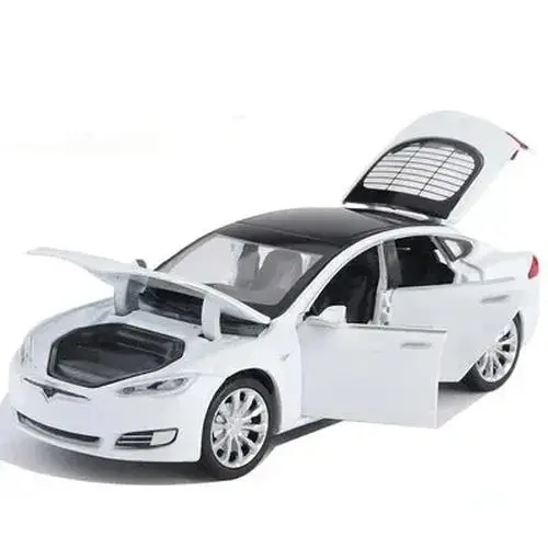 1:32 Scale Diecast Car Model of Tesla Model S/3 7 1:32 Scale Diecast Car Model of Tesla Model S/3 - Image 7