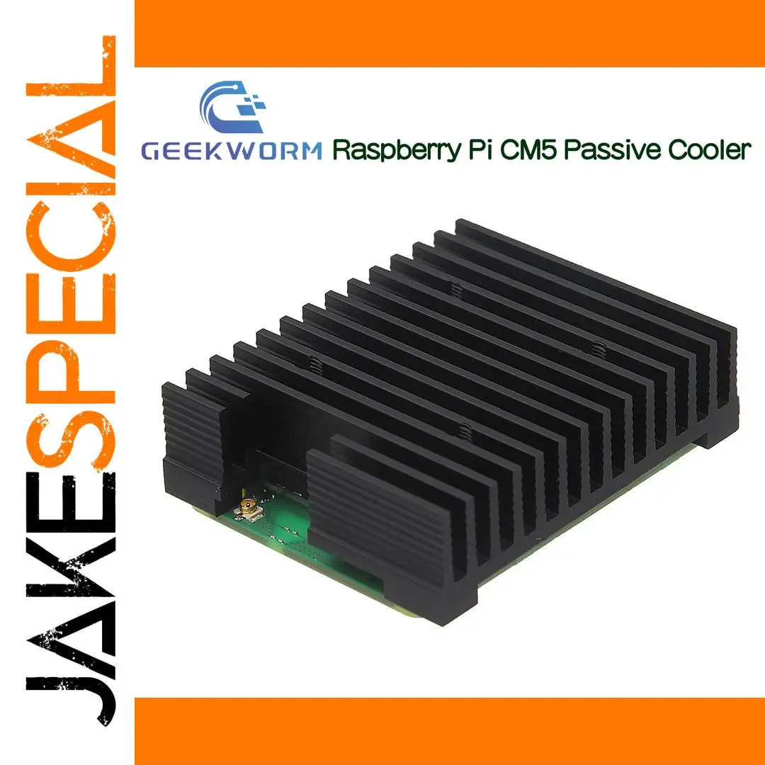 Geekworm Raspberry Pi CM5 Aluminum Heatsink 1 Geekworm Raspberry Pi CM5 Aluminum Heatsink