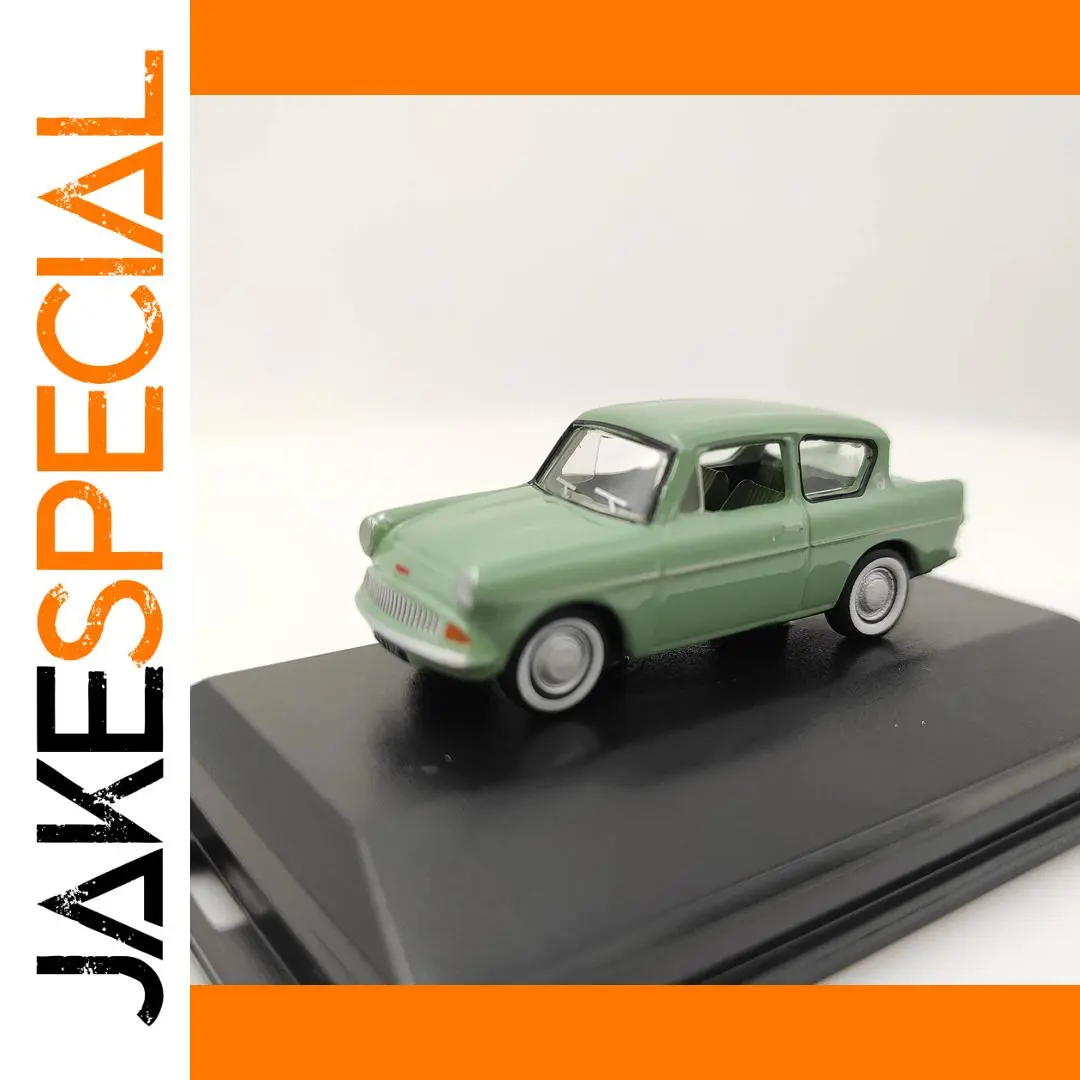 Diecast 1959 Ford Anglia Model in Spruce Green 1 Diecast 1959 Ford Anglia Model in Spruce Green