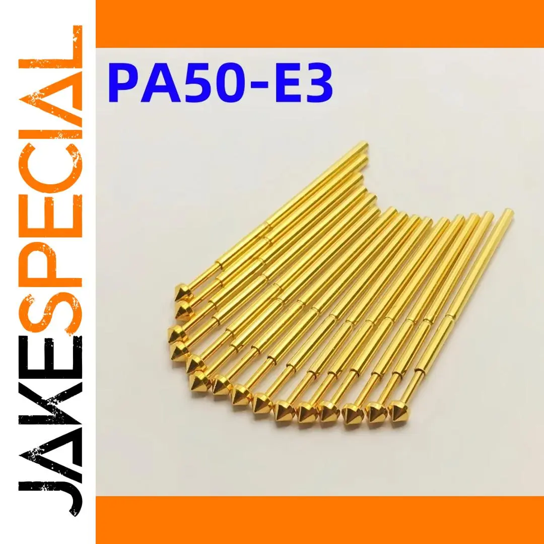 PA50-E3 Spring Test Probe Set in Gold 1 PA50-E3 Spring Test Probe Set in Gold