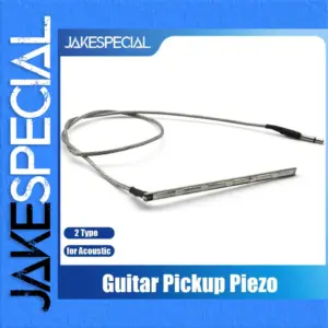 Silver Acoustic Guitar Under-Saddle Pickup