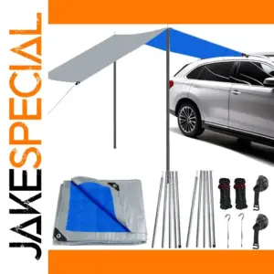 Durable Waterproof Car Side Awning 2x3m–4x5m