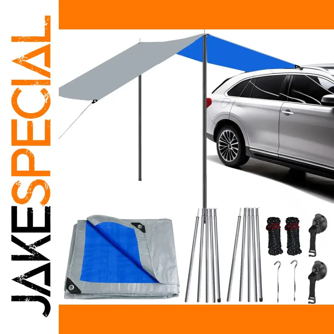 Durable Waterproof Car Side Awning 2x3m–4x5m 1 Durable Waterproof Car Side Awning 2x3m–4x5m