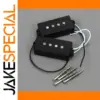 Alnico 5 Open Style PB Bass Pickup Set