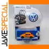 Bright Orange Volkswagen Beetle Diecast Model 1:64 Scale