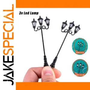 Vintage Miniature Street Lamp for Dioramas