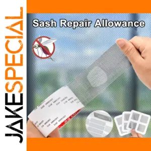 Self-Adhesive Fiberglass Mesh Screen Repair Tape