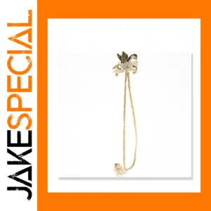 Rhinestone Pegasus Chain Brooch for Stylish Accent