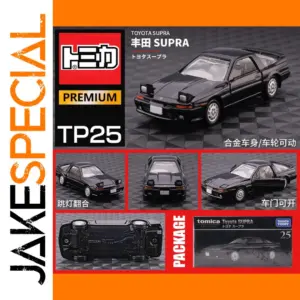 Black Toyota Supra 1:64 Diecast Model