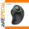Black Wireless Trackball Mouse with 44mm Ball