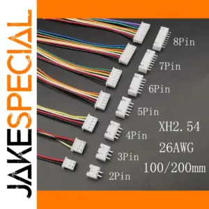 Micro JST XH2.54mm Connector Kit for Electronics