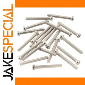 Silver Guitar Pickup Screw Set for Humbuckers