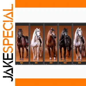 12-Inch Resin Hanoverian Warmblood Horse Model
