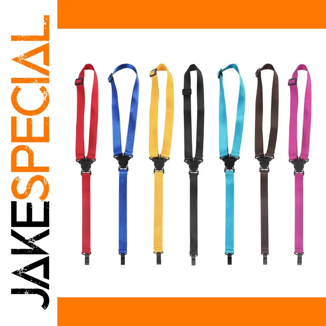 Adjustable Nylon Ukulele Neck Strap in Vibrant Colors 1 Adjustable Nylon Ukulele Neck Strap in Vibrant Colors