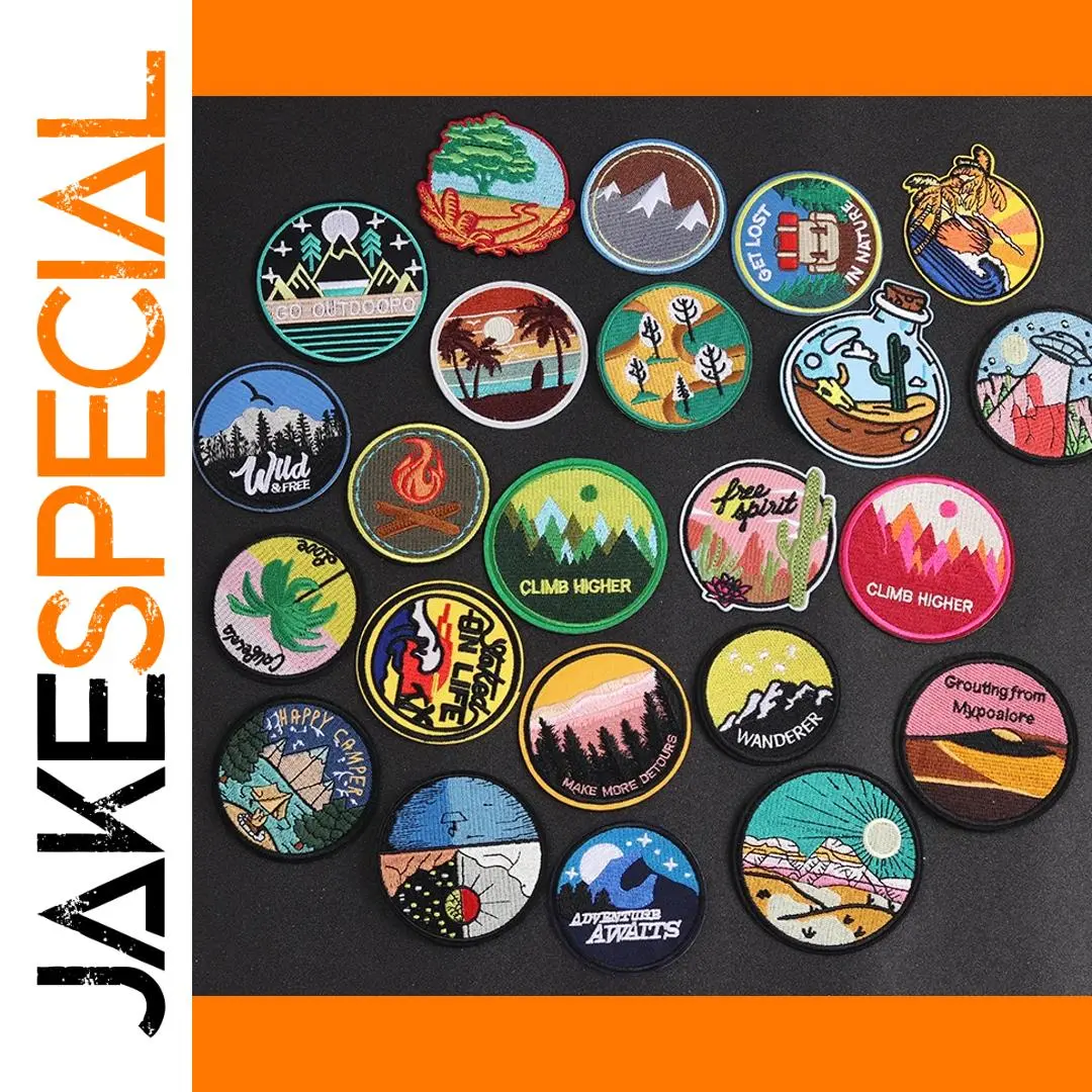 Wilderness Camping Scenery Patch Collection 1 Wilderness Camping Scenery Patch Collection