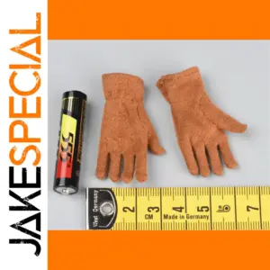 Miniature WWI British Soldier Gloves 6cm