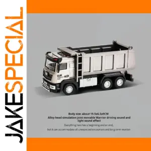 Heavy-Duty Alloy Diecast Inertial Truck Model