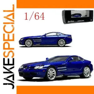 Blue 1/64 Scale Mercedes-Benz SLR McLaren Model