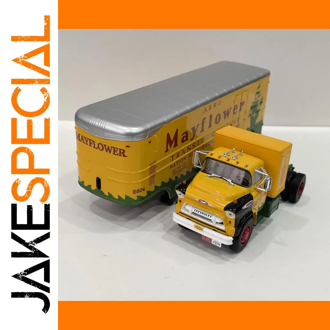 Yellow Chevrolet 9700 LCF Diecast Model 1 Yellow Chevrolet 9700 LCF Diecast Model