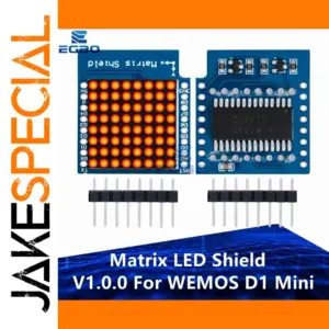WEMOS D1 Mini Compatible Matrix LED Shield V1.0