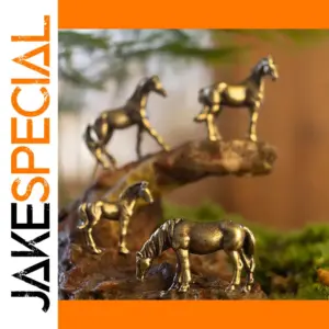 Elegant Copper Alloy Horse Sculpture