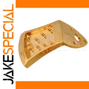 Gold 8-String Mandolin Tailpiece