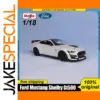 White 1:18 Scale Diecast Mustang Shelby GT500