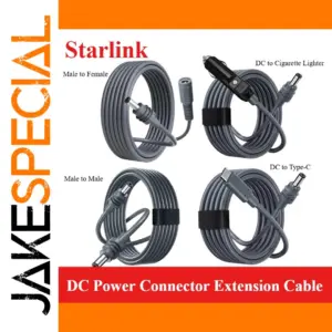 Starlink Multi-Connector Power Cable 1-50m