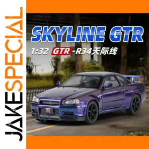 1:32 Nissan Skyline GTR-R34 Diecast Model