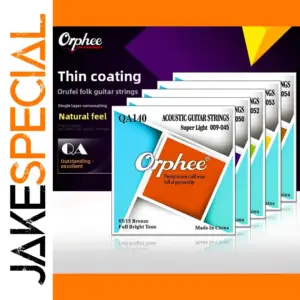 Orphee Acoustic Guitar Strings Set 10-Pack