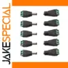 12V DC Power Connector Set (5-Pack/10-Pack)