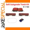 ROCO HO Scale Red Freight Train Set
