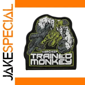 Fierce Gorilla Tactical Embroidered Patch