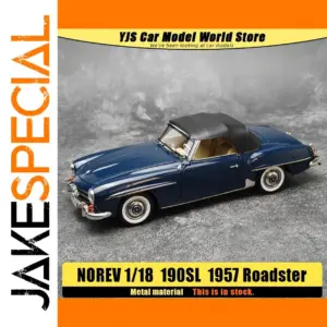 1957 Mercedes-Benz 190SL Die-Cast Model in Deep Blue