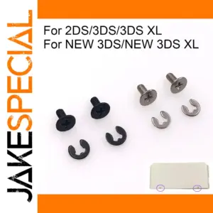 Nintendo 3DS & 2DS Screw Set with Clips