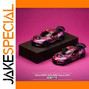 Vibrant Lion Dance Style 1:64 Diecast Car