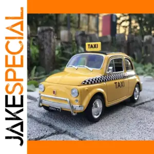 1:24 Scale Fiat Nuova Fiat 500 Taxi Model