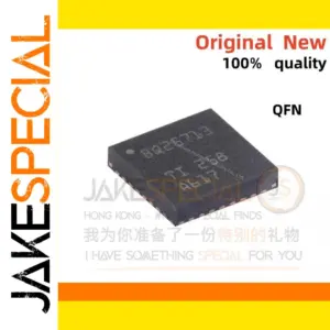 Black BQ25713RSNR Voltage Regulator with Pins