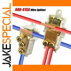 High-Current T-Shaped Terminal Block Clamp