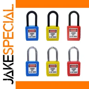 Colorful 38mm Steel Body Keyed Padlock