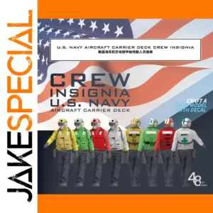U.S. Navy Aircraft Carrier Crew Water Decals 1:48