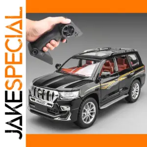 Black 1:24 Scale RC Off-Road SUV Model