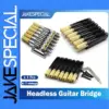 Headless Electric Guitar Bridge Model 1202 in Chrome or Black