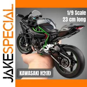 Kawasaki Ninja H2R 1/9 Scale Diecast Model