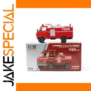 1/64 Scale Fire Truck Model Collectible