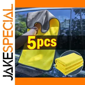 Bright Microfiber Towels for Auto Detailing